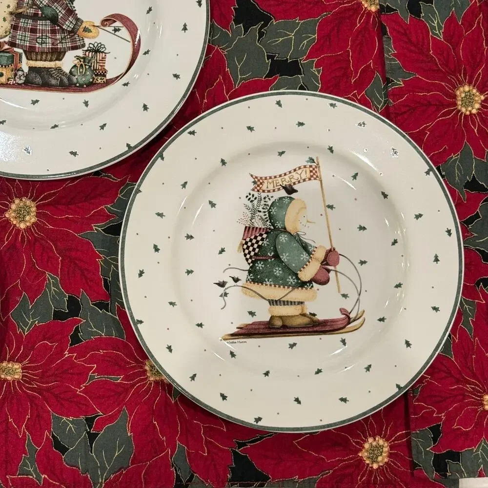 Set of 4 Sakura Debbie Mumm 